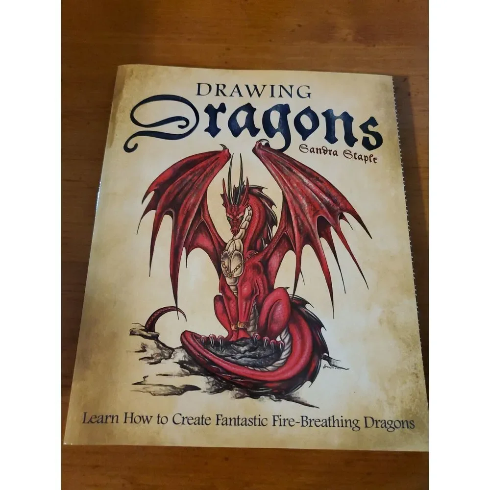Drawing Dragons: Learn to Create Fantastic‎ Fire Creatures Book